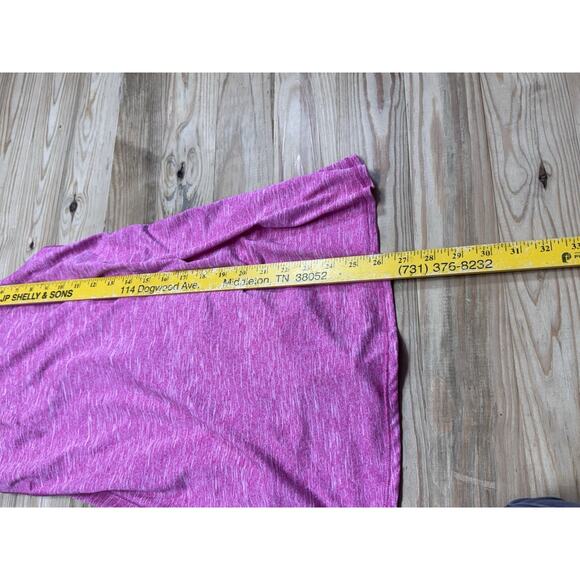 ID Ideology Sleeveless Workout Dress Big Jr/Girls L Pink Shock Heather Racerback - Picture 9 of 9